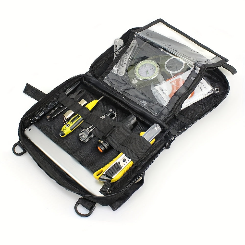 Small Portable Molle Pouch Medical Utility Storage Bag 1000D Nylon
