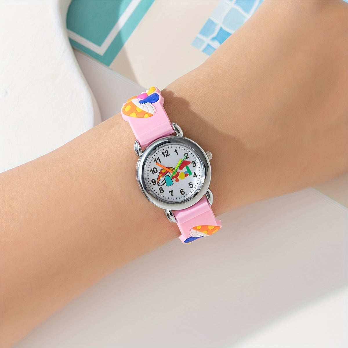 Pink Mushroom Personality Watch