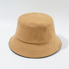 Women's Embossed Corduroy Bucket Hat - Outdoor Bucket Hat