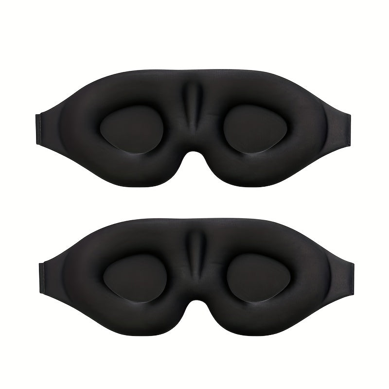 3Pcs 3D Contoured Sleep Eye Mask for Travel Nap Yo