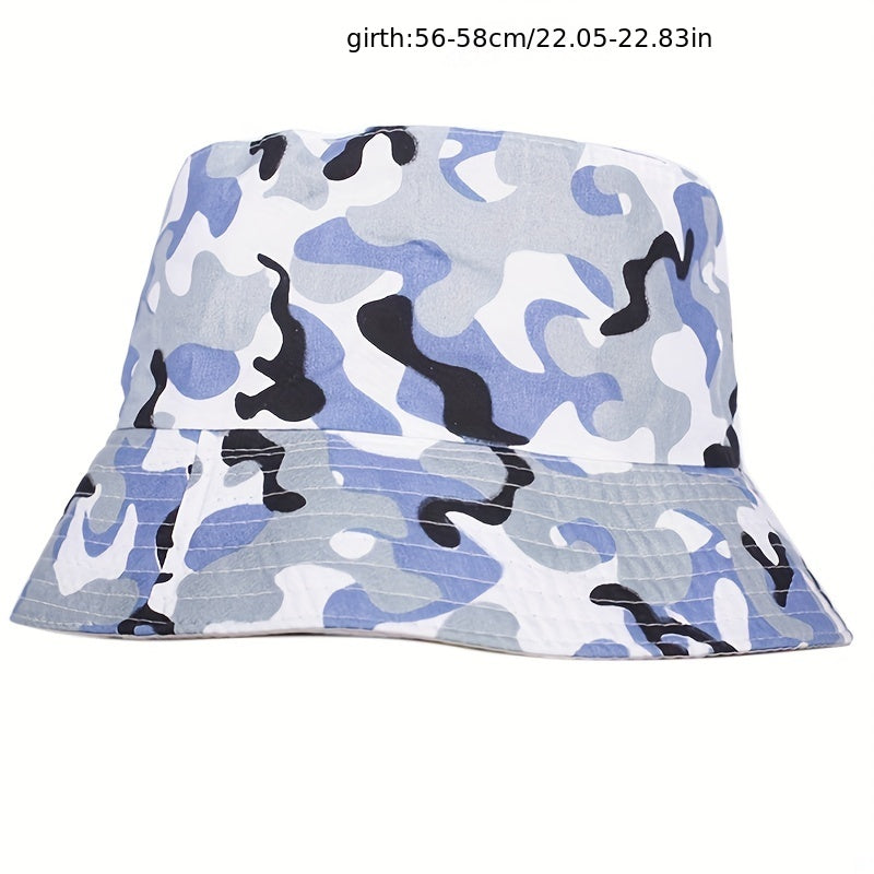 Causal Reversible Unisex Basin Hat Lightweight Sunscreen Fisherman Cap