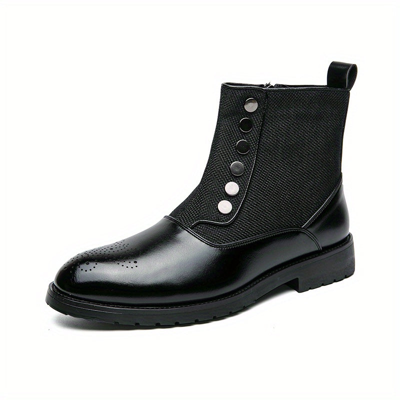 Men's Slip On Chelsea Boots Wear resistant Non Slip Boots