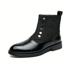 Men's Slip On Chelsea Boots Wear resistant Non Slip Boots