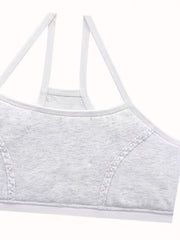 Girl's Cartoon Cat Print Underwear 95 Cotton Bralette 7-14Y