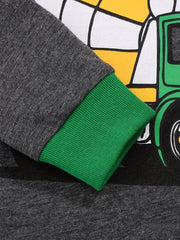 Toddler Mixer Truck Pajamas Long Sleeve Top & Pants Set
