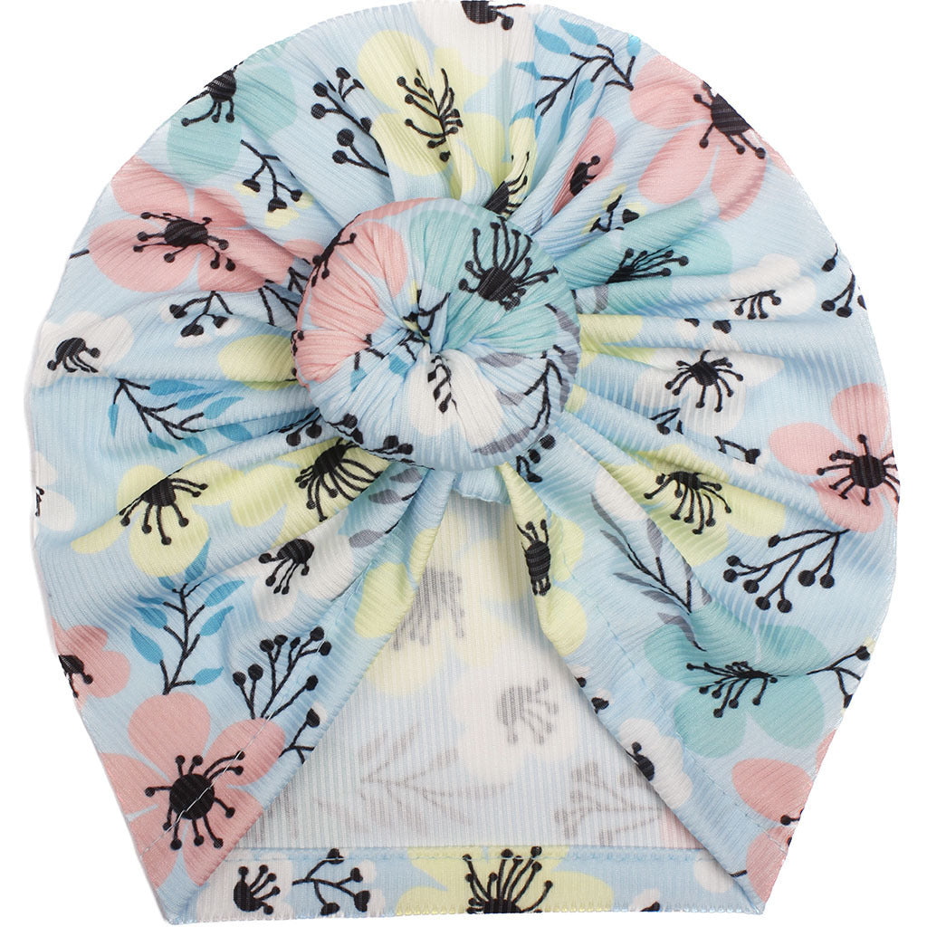 Printed Breathable Donut Baby Hat Hand Wash