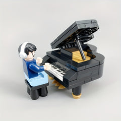 DIY Piano Building Blocks Set Educational Toy for Ages 6-8