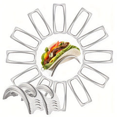 304 Stainless Steel Taco Holder Reusable Taco Stand Rack Washable Taco Stands