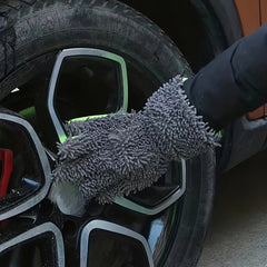 Soft Microfiber Car Cleaning Gloves for Washing and Drying -1pc