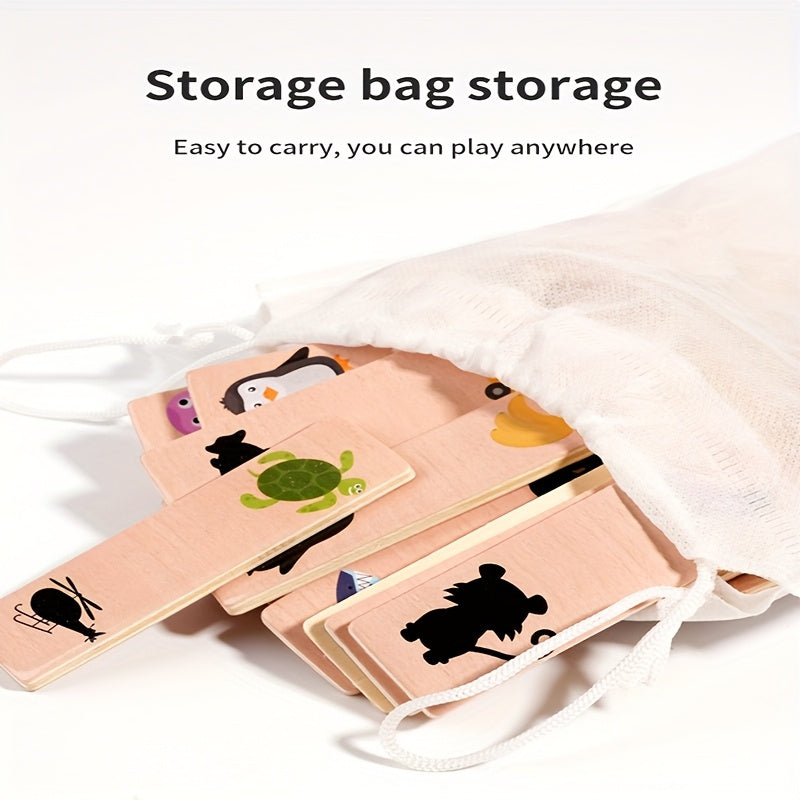 36pcs Colorful Blocks Matching Game