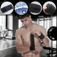 Adjustable Anti-Sprain Wristbands for Weightlifting & Strength Training