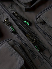 Cargo Vest Men's Zip Up Outwear Casual Spring Summer