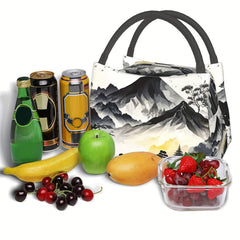 Portable Insulated Lunch Bag Tote Bag For Picnic Beach Fishing Work