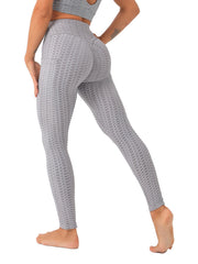 Women's High Waisted Butt Lifting Yoga Leggings With Pocket