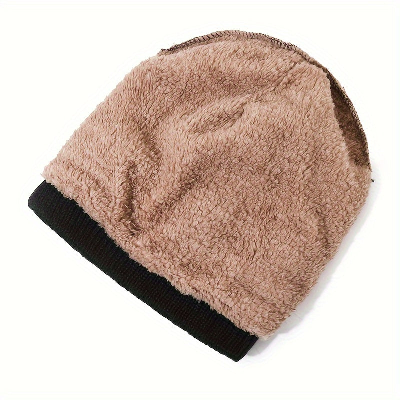 1pc Versatile Beanie Winter Thickened Hat