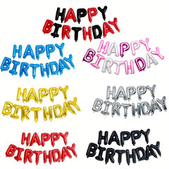 Happy Birthday Alphabet Balloon Set