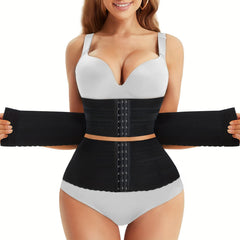 Front Buckle Tummy Control Slim Girdle Belt Cincher Women's Underwear