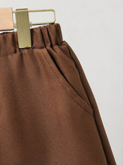 Boys Solid Shorts Casual Elastic Waist Shorts for Summer