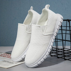 Men's Mesh Slip-On Loafer Shoes Casual Non-Slip Sneakers