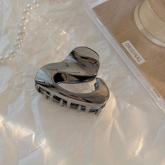 Alloy Hair Claw Style Hair Claw Hollow Hair Claw Clip Nonslip Ponytail Holder