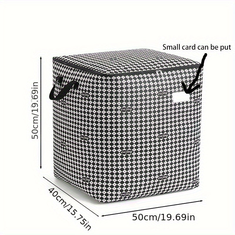 Quilt Storage Bag Clothes Toys Foldable Packing Room Decor