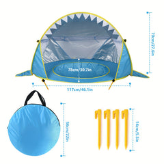 Kids Automatic Quick Open UV Protection Tent