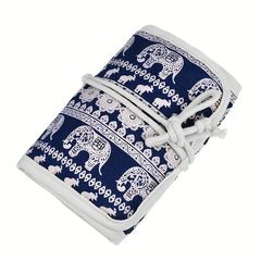 Crochet Storage Bag Empty Crochet Storage Box Roll Up Crochet Box