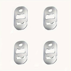 4pcs Stainless Steel Tent Rope Buckles for Camping