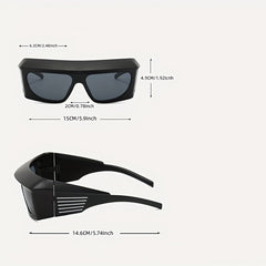 Steampunk Sunglasses Casual Decorative Eyewear For Men