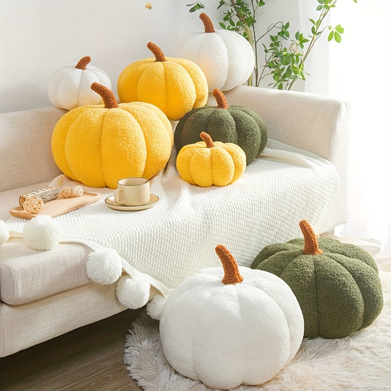 Nordic Pumpkin Shaped Pillow Rustic Style Home Decor