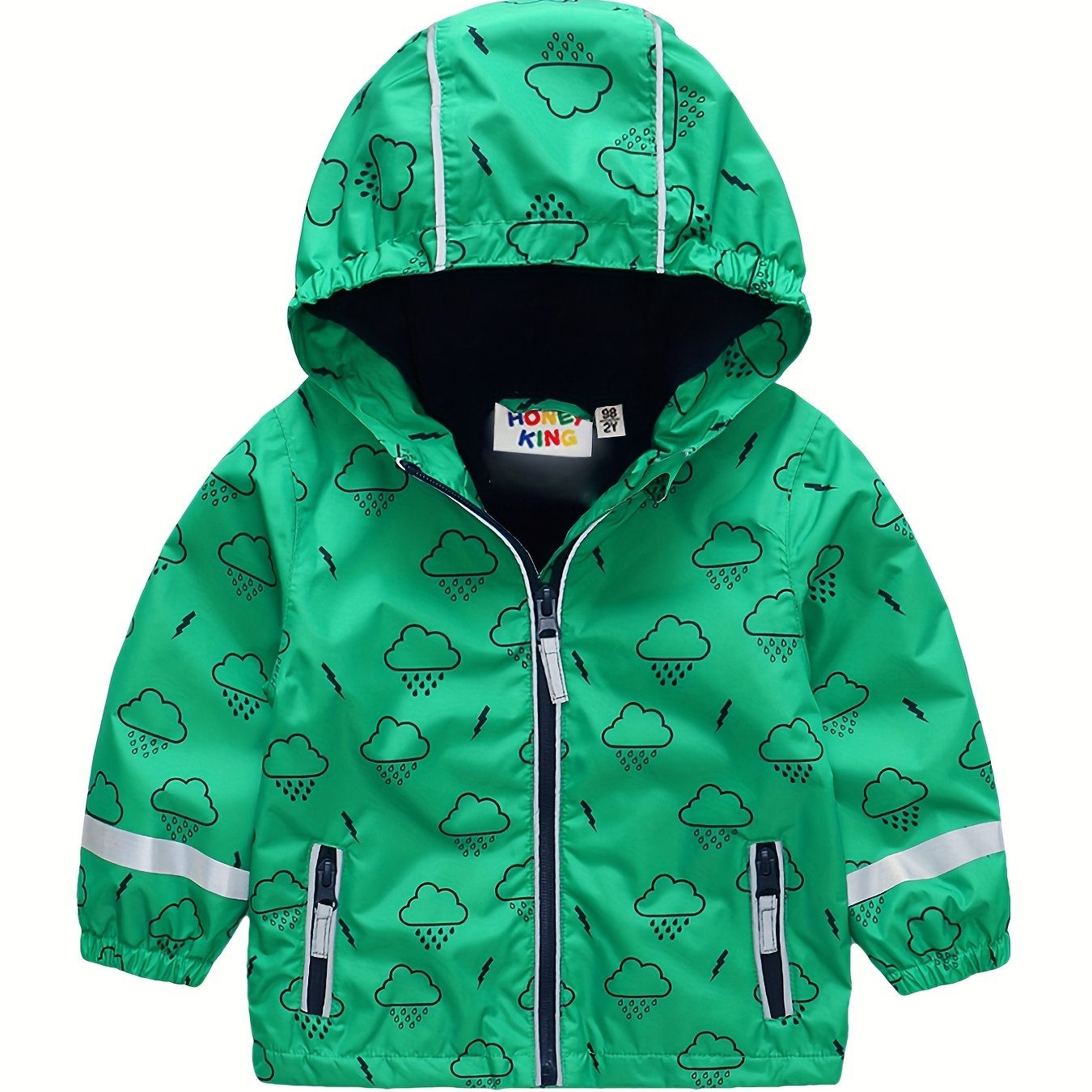 Stay Dry & Comfy Boys Soft Shell Hooded Jacket for Outdoor Adventures