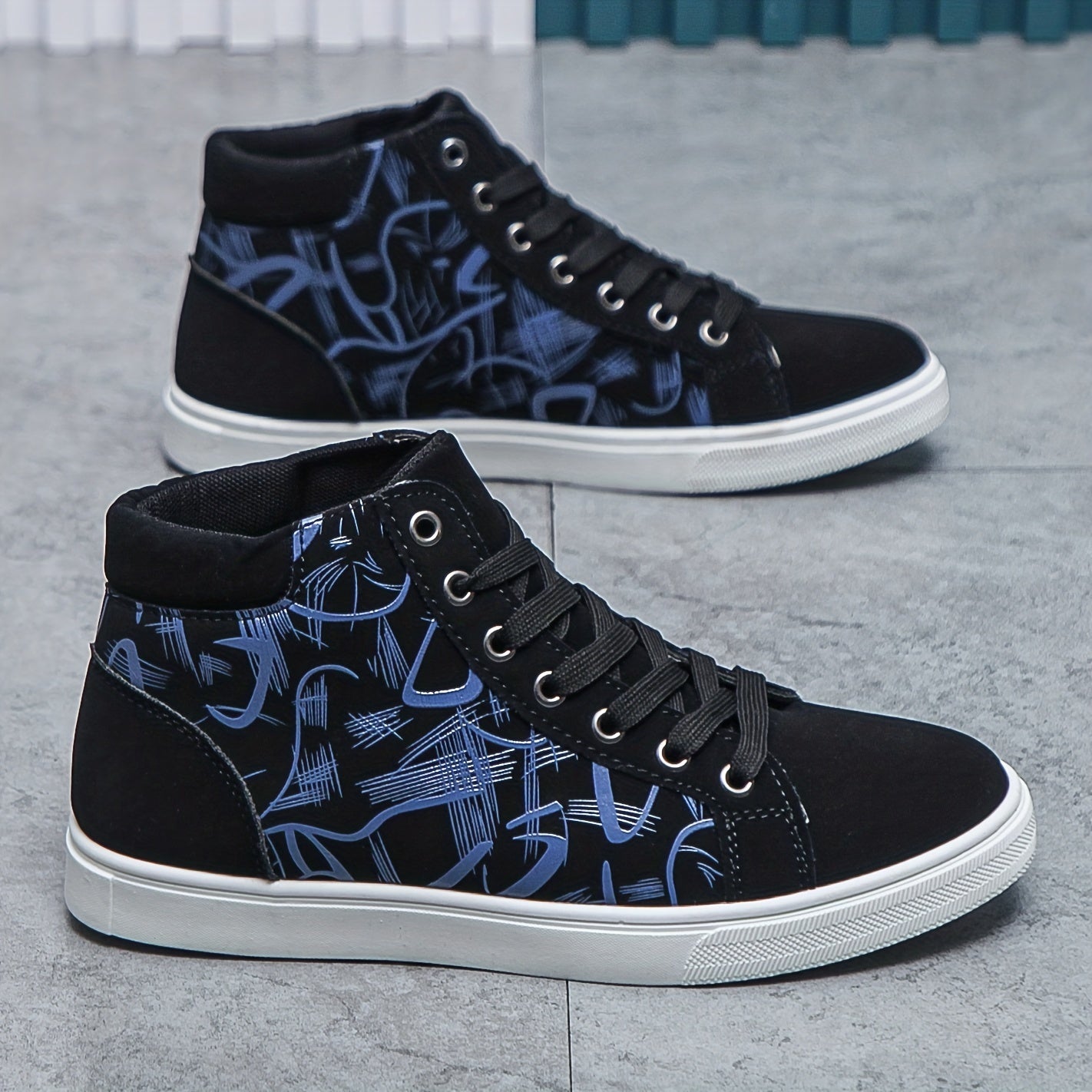 Men's Non Slip Ankle Top Skate Shoes for Youth