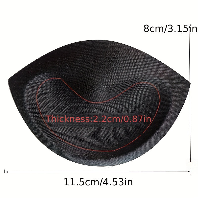 3 Pairs Sponge Bra Insert Pads Invisible Anti-convex Chest Enhancer