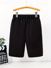CLIM MOUNTAINS Boys Comfortable Creative Shorts for Summer Outdoor, Quick-drying