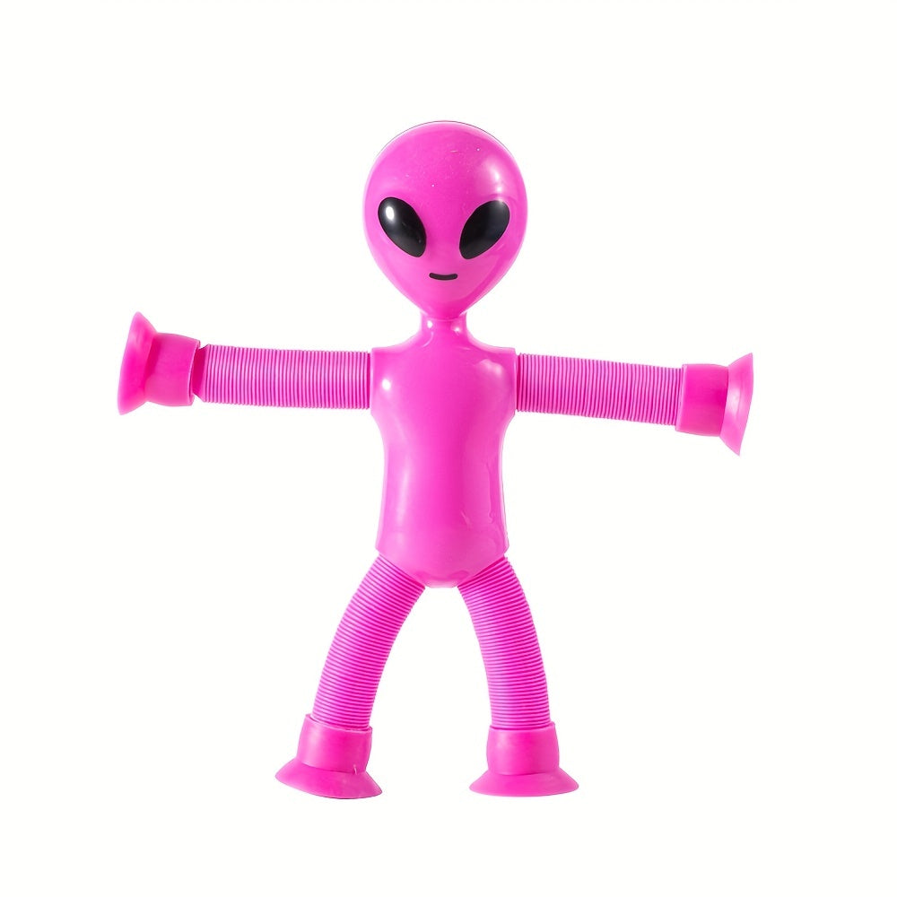 Funny Telescopic Tube Alien Decompression Puzzle Toys