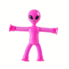 Funny Telescopic Tube Alien Decompression Puzzle Toys