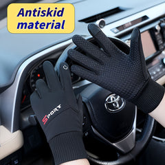 Anti Slip Winter Gloves Full Finger Thermal Touch Screen Ski Snowboard Liners