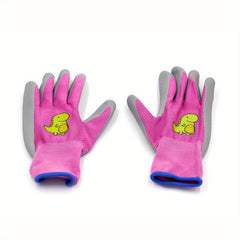 Child Cartoon Gardening Gloves Wear Resistant Safety Protection
