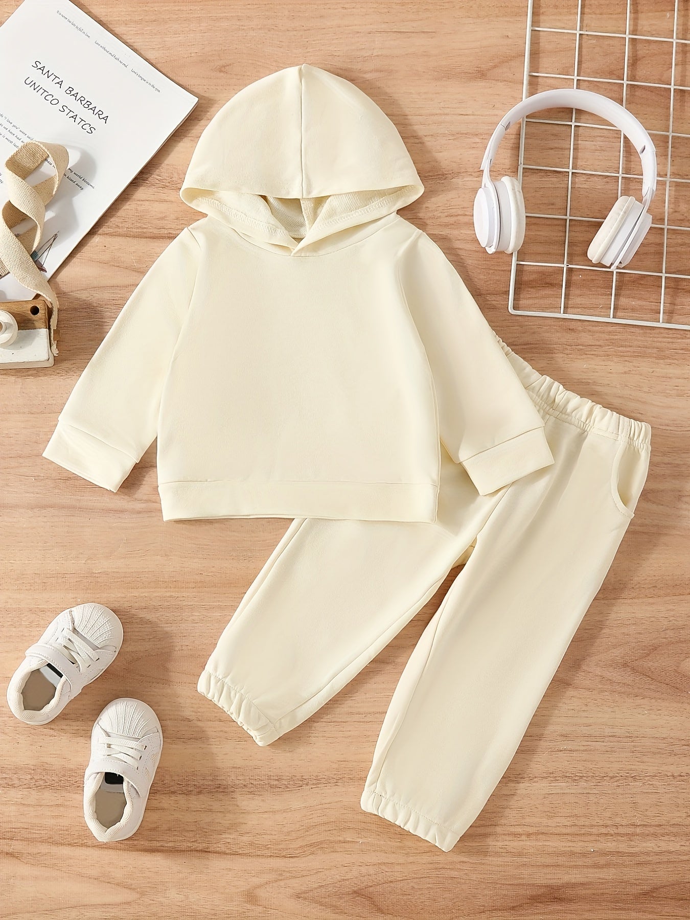 Baby Hoodie & Pants Suit for Fall/Winter