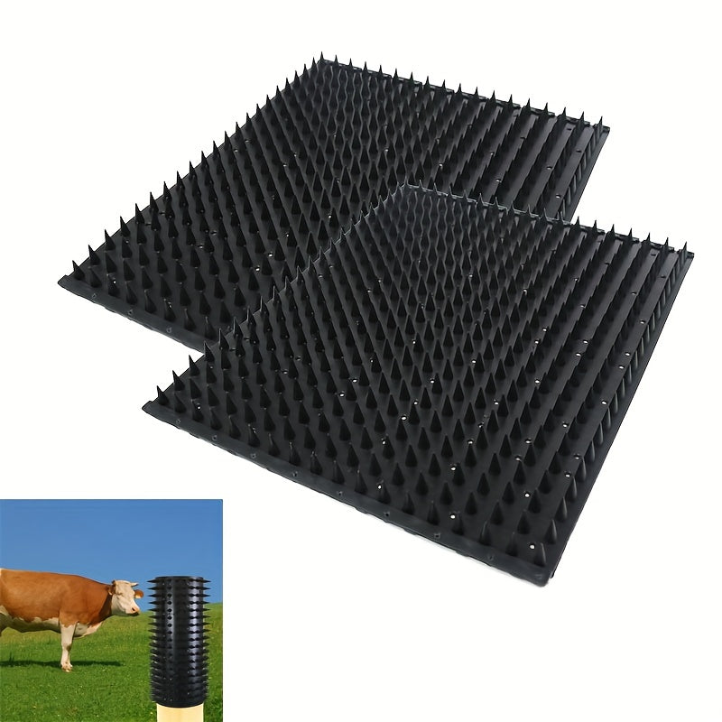 2 Pack Equine Bovine Massage Brush Kit Soft Touch Itch Post Pad