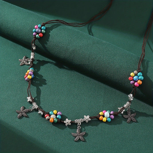 Boho Ocean Series Hair Band with Metal Starfish