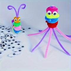 Self Adhesive Craft Eyes for DIY Crafts Decoration