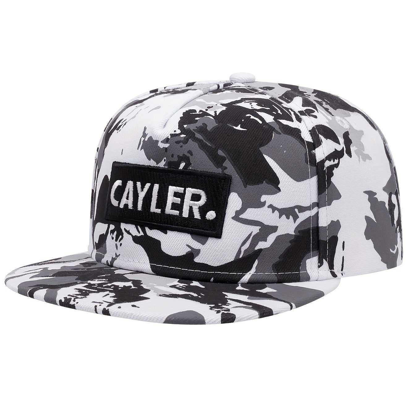 Anime Letter Embroidery Snapback Hat Hip Hop Baseball Cap