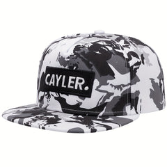 Anime Letter Embroidery Snapback Hat Hip Hop Baseball Cap