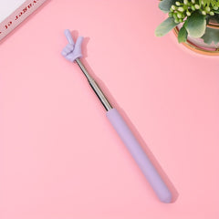 1pc Retractable Finger Reading Rods Stainless Steel Yellow Pink Green Purple
