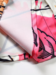 Skeleton And Rose Pattern Hawaiian Shirt