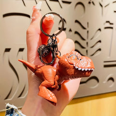 Cute Dinosaur Pendant Keychain for Couples, Men & Women