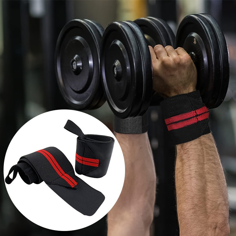 Weight Lifting Wrist Wrapping Band Fitness Wrist Straps For Powerlifting