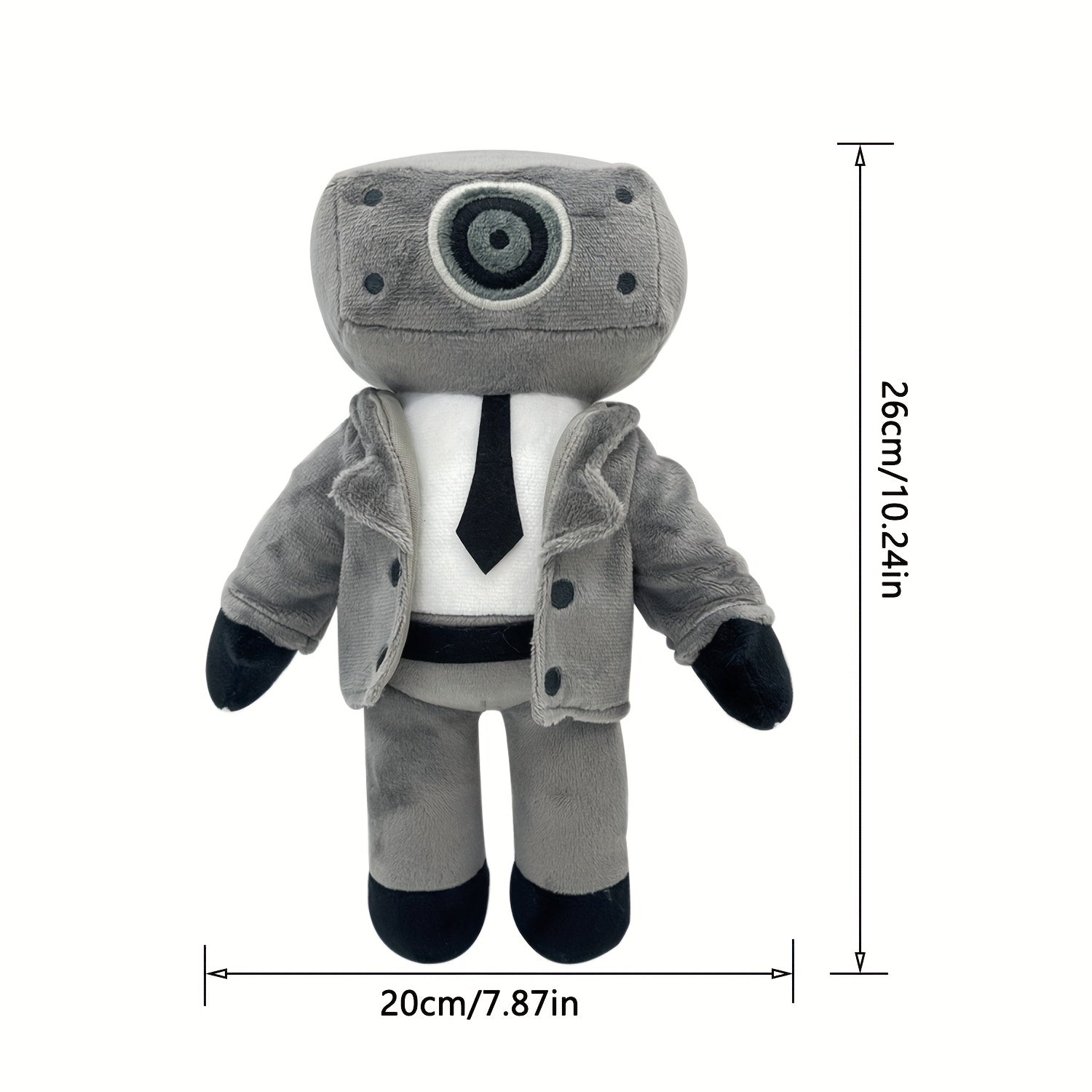 Funny Toilet Plush Toy Cameraman Soft Stuffed Anime Game Doll Birthday Gift