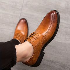 Men's Lace Up Non Slip Casual Shoes